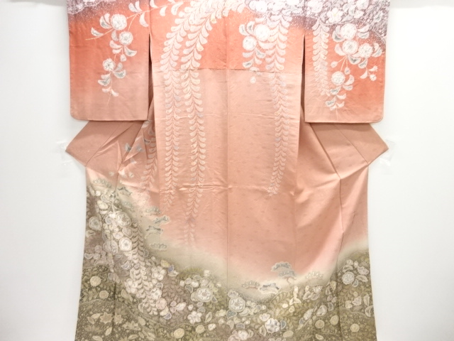 JAPANESE KIMONO / HOMONGI / SILK / TSUJIGAHANA / ARTIST WORK